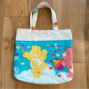 Vintage Care Bears Cute Tote Bag Medium Size